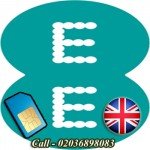 EE UK Network PAy As You Go Sim